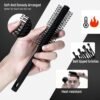 SalonSilk Hair Brush for Men, 5PCS Men Hair Brush & Styling Comb Set - Professional Barber Tools for All Hair Types, Perfect for Styling, Grooming, and Detangling