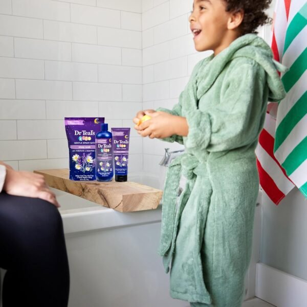 Dr Teal's Kids 3-in-1 Sleep Bath: Bubble Bath, Body Wash & Shampoo with Melatonin & Essential Oil, 20 fl oz (Pack of 3)