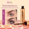 Grande Cosmetics GrandeDRAMA Intense Thickening Mascara with Castor Oil, Volumizing, Conditioning, Buildable Formula