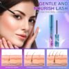 Lash Serum, 5ml Eyelash Growth Serum, Promote Eyelash Growth and Gently Nourish Eyelashes, Make Your Eyelashes Thicker and Longer in 4 Weeks