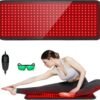 Red Light Therapy for Body, 31.5" x 11.8" Large Red Light Therapy Pad, 360 LEDs with 660nm Redlight & 850nm Infrared Light Therapy for Waist Back Shoulder Neck Pain Relief