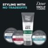 81C-jSNeKL._SL1500_.jpg DOVE MEN + CARE Styling Aid Hair Product for a Medium Hold Sculpting Hair Paste for a Textured Look With A Matte Finish 1.75 Ounce (Pack of 3)