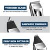 81CSHvbQD9L._SL1500_.jpg Wahl USA Rechargeable Lithium Ion All in One Beard Trimmer for Men with Detail and Ear & Nose Hair Trimmer Attachment – Model 9854-600B