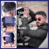 81DFGoC8s3L._AC_SL1500_.jpg Self Haircut Kit for Men | 2Pcs SelfCut Guide for Men: Neckline Shaving Template & Fade Guide | Adjustable Size Hair Fade Tool & Stable Neck Line Up Tool | Hair Cut for Kids & Seniors