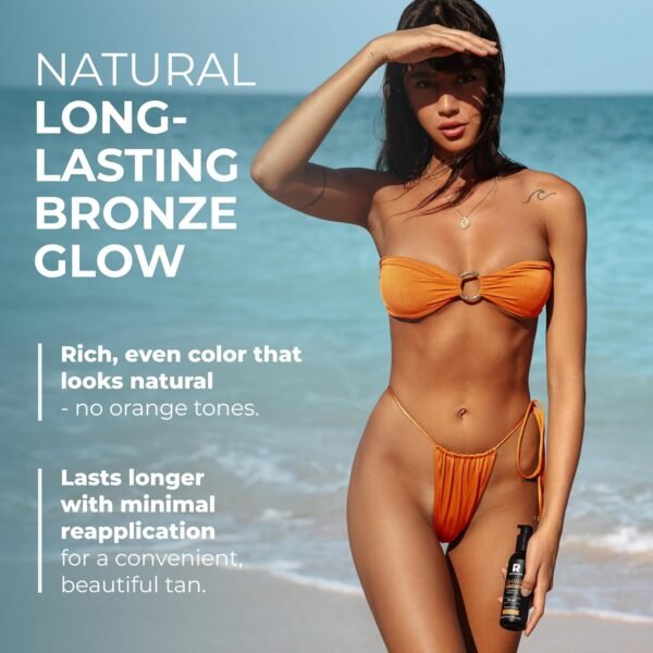 BYROKKO Shine Brown Tanning Oil 5.07 Fl Oz, XXL Tan Accelerator for Outdoor Sun or Indoor Tanning Bed Lotion, Fast Bronzer with Premium Natural Ingredients for Deep, Long-Lasting Glow