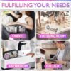 81DWDSNnSL._AC_SL1500_.jpg Small Makeup Bag for Purse – 2 Pcs Clear Zipper Pouches, Soft, Elastic, Waterproof Plastic Small Cosmetic Bag for Purse, Space-Efficient, Stylish Design – Great for Organizing Essentials on the Go