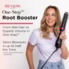 81E2NEkRP4L._SL1500_.jpg REVLON One-Step Hair Dryer and Styler - Root Booster Round Brush for Styling, Dryer Brush for Fast and Easy Salon-Quality Blowout, More Shine and Less Frizz (1-1/2 in)