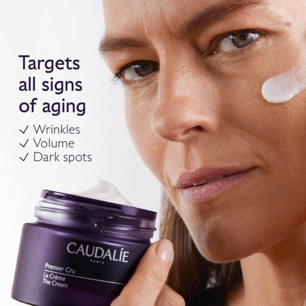 81EhVPlIUEL._SL1500_.jpg Caudalie Premier Cru Anti-Aging Cream Moisturizer, Refillable - 50 mL