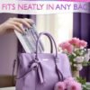 81F1TDk4KnL._AC_SL1500_.jpg Small Makeup Bag for Purse – 2 Pcs Clear Zipper Pouches, Soft, Elastic, Waterproof Plastic Small Cosmetic Bag for Purse, Space-Efficient, Stylish Design – Great for Organizing Essentials on the Go