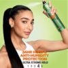 Garnier Fructis Style Sleek and Shine Anti-Humidity Hairspray, Ultra Strong Hold, Frizz Protection 8.25 Oz, 1 Count (Packaging May Vary)