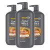 DOVE MEN + CARE Body and Face Wash Rejuvenating Mango + Cedarwood 3 Pack for Men, with 24-Hour Nourishing Micromoisture Technology, 30 oz