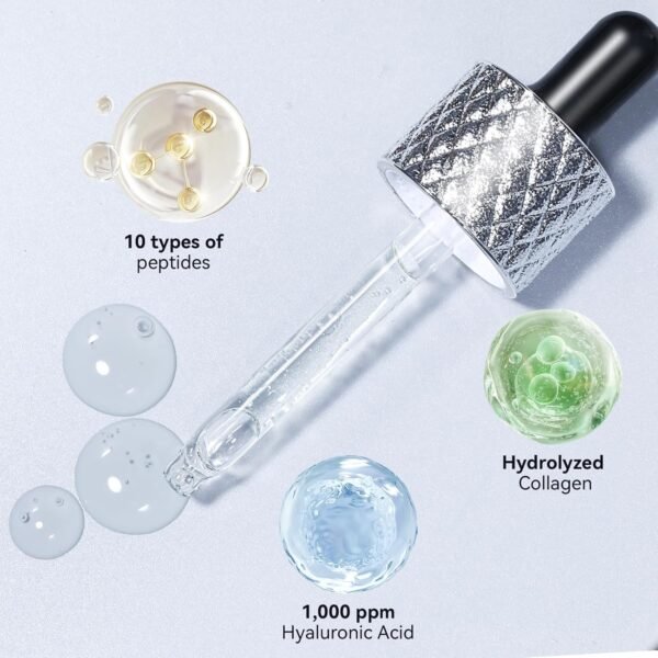 81FwsESatTL._SL1500_.jpg 97% Snail Mucin Ultra Retinol Night Serum Anti Ageing Face Serum with Peptides and Hyaluronic Acid