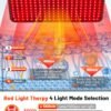 HALIDODO Red Light Therapy for Body, 940nm Red Light Therapy Lamp with Adjustable Stand, Infrared Light Therapy for Body, 660nm Red Light Lamp&850nm Redlight Therapy Device for Body Head Pet