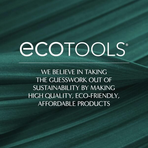 EcoTools Dry Brush, Gentle Exfoliating Scrubber for Skincare and Beauty, Pore Cleansing, Pink