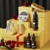 Isner Mile Beard Grooming Kit for Men: Trimming Sets with Beard Wash/Shampoo - Oil - Balm - Brush - Comb - Scissors & Storage Bag, Valentines Birthday Fathers Gifts for Dad Men Husband Boyfriend