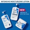 CeraVe Intensive Moisturizing Lotion, Hydro-Urea + Shea Butter, Body Lotion For Dry Skin, Relieves Signs Of Extra Dry Skin, Non Greasy Hydrating Cream For Rough, Tight, Red & Itchy Skin, 8oz