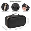 81HiEOB5v4L._SL1500_.jpg OCHEAL Small Cosmetic Bag,Portable Cute Travel Makeup Bag for Women and girls Makeup Brush Organizer cosmetics Pouch Bags-Black
