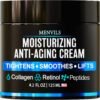 Mens Face Moisturizer Cream - Anti Aging & Wrinkle Cream - Face Moisturizer For Men with Collagen, Retinol, Peptides, Jojoba Oil - Facial Skin Care Lotion - Day & Night - 4.2 OZ