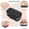 81IeWvafyL._SL1500_.jpg OCHEAL Small Cosmetic Bag,Portable Cute Travel Makeup Bag for Women and girls Makeup Brush Organizer cosmetics Pouch Bags-Black