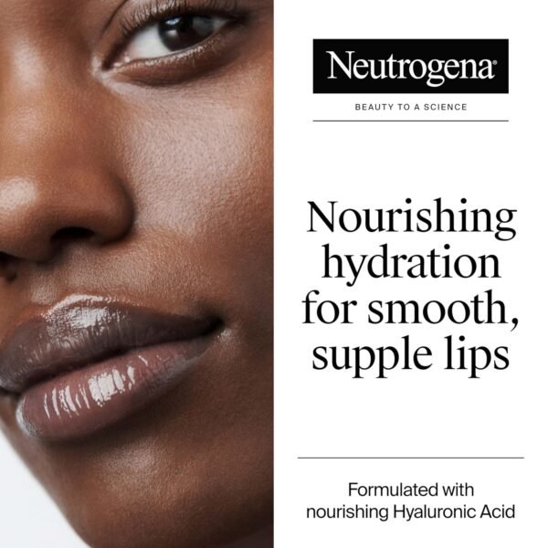 81J184zYs6L._SL1500_.jpg Neutrogena Hydro Boost Hyaluronic Acid, Unscented Lip Balm Leaves Lips Feeling Hydrated, Sheer Ice Nude Lip Balm with a Sweet Sugar Flavor, Fragrance Free, 0.5 oz
