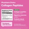 Physician's CHOICE Collagen Peptides - Hydrolyzed Protein Powder for Hair, Skin, Joints - Grass Fed, Non-GMO