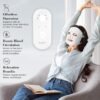 Red Light Therapy for Face 4 Modes LED Face Mask Light Therapy with Remote Portable and Rechargeable Multi Light Therapy Mask with Timing Function