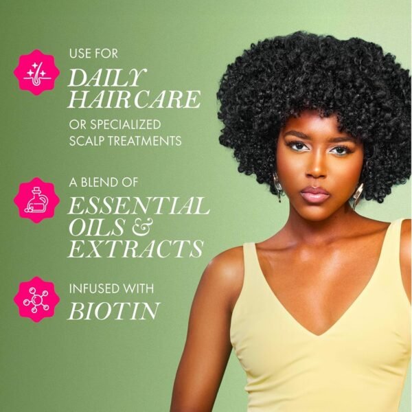 Mielle Organics Rosemary Mint Scalp & Hair Strengthening Oil for All Hair Types (2 Fl Oz)