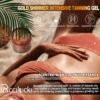Golden Shimmer Tanning Gel-Browning Tan Accelerator-Hydrating Bronze Enhancer with Carrot & Coconut | Tanning Cream for Sun/Tanning Bed Use (5 Fl Oz)