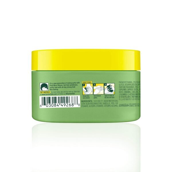 81MKuhS3zLL._SL1500_.jpg Garnier Fructis Style Surfer Hair Power Putty, 3.4 Oz, 1 Count (Packaging May Vary)