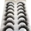 81MVpBmZNnS._SL1500_.jpg Pooplunch False Eyelashes Cat Eye Wispy Faux Mink Lashes Pack Fluffy Short Natural Fake Lashes 7 Pairs Multipack