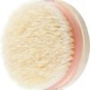 EcoTools Dry Brush, Gentle Exfoliating Scrubber for Skincare and Beauty, Pore Cleansing, Pink