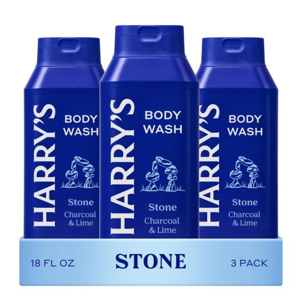 81OwgTRXwML._SL1500_.jpg Harry's Men's Body Wash - Stone - (3 Pack) 18 fl oz - Shower Gel for Men - No Parabens, Sulfates, or Dyes