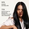81PeQrn0YCL._SL1500_.jpg Olaplex No. 6 Bond Smoother, Leave-In Styling Hair Cream Treatment, Smooths, Conditions, & Strengthens, Frizz Control for Up to 72 Hours, For All Hair Types, 3.3 fl oz