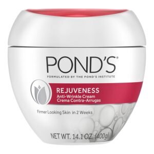 81Pft2TsskL._SL1500_.jpg POND'S Anti-Wrinkle Face Cream Anti-Aging Face Moisturizer With Alpha Hydroxy Acid and Collagen 14.1 oz