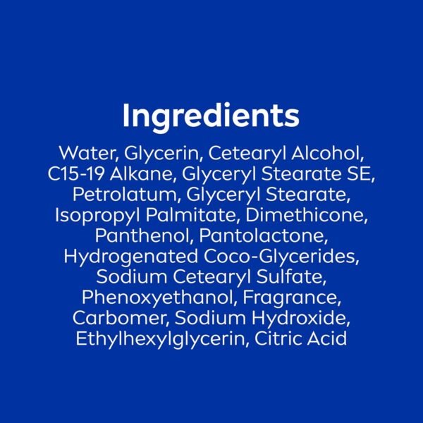NIVEA Intense Healing Body Cream, Non-Greasy Daily Moisturizer for Dry Skin, Enriched with Provitamin B5, Moisturizes Up To 72 Hours, 13.5 Oz Jar