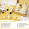 Gifts for Women,Bath and Body Gift 10 pcs Warm Vanilla Self Care Set for Friends,Her,Bestie,Mom,Wife Christmas Birthday Gifts