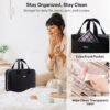 81R67vr52hL._AC_SL1500_.jpg Everfun Hanging Travel Toiletry Bag for Women Traveling With Leakproof Compartment Makeup Cosmetic Organizer Dopp Kit Travel Accessories Essentials Must Have