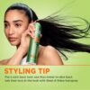 Garnier Fructis Style Sleek and Shine Anti-Humidity Hairspray, Ultra Strong Hold, Frizz Protection 8.25 Oz, 1 Count (Packaging May Vary)