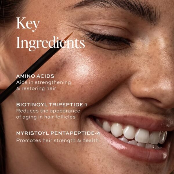 DIME Beauty Eyelash Boost Serum, Eyelash Growth Serum for Healthier, Longer, Thicker Eyelashes, 0.20 oz / 6 ml