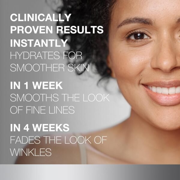 Neutrogena Retinol Face Moisturizer Cream, Rapid Wrinkle Repair, Anti-Wrinkle Night Moisturizer, Anti-Wrinkle Face & Neck Cream Moisturizer with Hyaluronic Acid & Retinol, Paraben-Free, 1 fl. oz