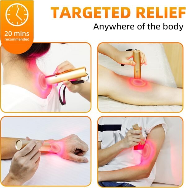 UTK Red Light Therapy Device with 5 Wavelengths-(470:630:660:850:940nm) LED Infrared Red Light Therapy-Upgrade 470nm and 940nm Near Infrared Light