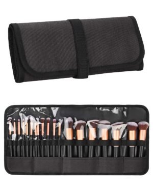 81Tu3guxYzL._SL1500_.jpg OCHEAL Makeup Brush Holder,Makeup Brush Organizer,Travel Makeup Brushes Bag Cosmetic Bags Pouch for Women Cosmetic Brushes Makeup Artist -Brushes Not included