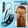 81Vlf7vghbL._SL1500_.jpg FANDAMEI Hair Accessories Kit - Elastic Hair Ties, Cotton Bands, Rubber Bands, Hair Pins, Rat Tail Comb for Women