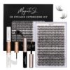 81WGG71j31L._SL1500_.jpg Lash Clusters DIY Lash Extensions Kit 320pcs Individual Lashes Clusters 30D 40D D Curl Eyelash Extension Kit with Applicator and Lash Bond&Seal,Clusters Lash Glue Remover Mix 10-16mm (30D+40D-320 KIT)