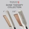 81XSo9sXpsL._AC_SL1500_.jpg Remington Shine Therapy 1 inch Hair Straightener Iron, Flat Iron Infused with Argan Oil & Keratin, Professional Ceramic Flat Iron for Less Frizz, Shines and Smooth, Styling Tools