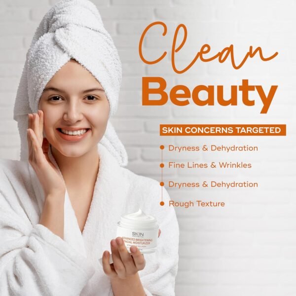 Vitamin C & Collagen Face Moisturizer - Anti-Aging, Hydrating, Fine Lines & Wrinkles, Brightening - Dermatologist Tested Korean Skincare - Clean Beauty, Cruelty-Free - 1.69 oz