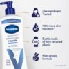 Vaseline Intensive Care Unscented Advanced Repair Body Lotion - Ultra-Hydrating with Lipids for Extremely Dry Skin, 20.3 oz, Pack of 3