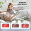 Red Light Therapy for Body, 3-in-1 Infrared Light Therapy pad with 660nm Red & 850nm Near Infrared, Auto Timer & 3 Modes, Easy-Use Home Therapy Belt for Pain Relief & Muscle Recovery