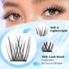 81bGCC2TzgL._SL1500_.jpg Natural Lash Clusters Wispy Eyelash Clusters 110 pcs Cluster Eyelash Extensions C Curvature Individual Lashes 10-16 mm Mix Length Natural Look Lashes Clusters with Thin Lash Band
