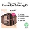 Physicians Formula Shimmer Strips Custom Eye Enhancing Kit with Eyeshadow, Eyeliner & Mascara, Nude